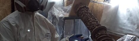 Следующая серия " в мастерской реставр­атора" об украшении иконостаса